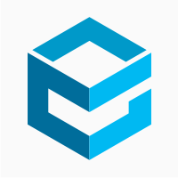 Ecube Letter E Logo