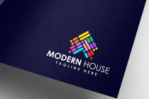 Real Estate Modern House Logo Design Screenshot 1
