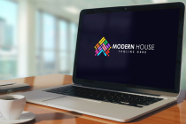 Real Estate Modern House Logo Design Screenshot 2
