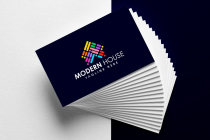 Real Estate Modern House Logo Design Screenshot 3