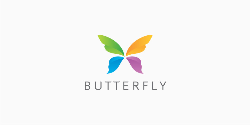 Butterfly Colors  Logo