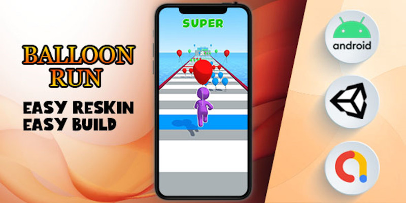 Balloon Run - Unity - Admob