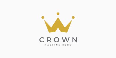 Letter W Crown Logo
