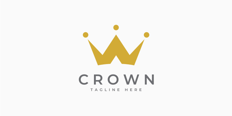 Letter W Crown Logo