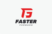 Faster Letter F G FG GF Logo Screenshot 1