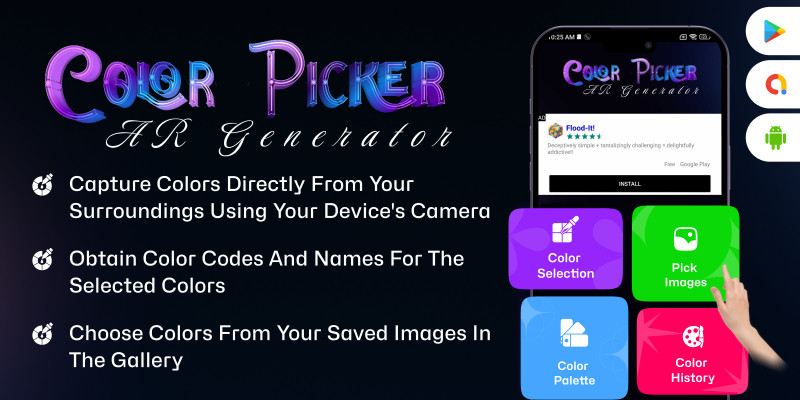 Color picker - Android App Template