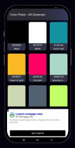 Color picker - Android App Template Screenshot 11