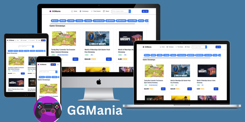 GGMania - Free to play Games recommendation PHP Sc