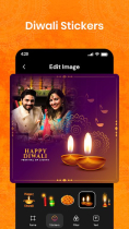 Diwali Photo Frame Photo Editor Screenshot 3