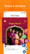 Diwali Photo Frame Photo Editor Screenshot 5
