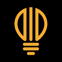 Letter D Light Bulb Logo Design Template