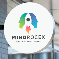 Mind Rocket Artificial Intelligence Logo