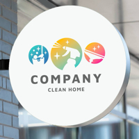 Clean Home Company Pro Logo