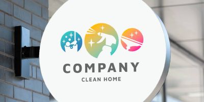 Clean Home Company Pro Logo