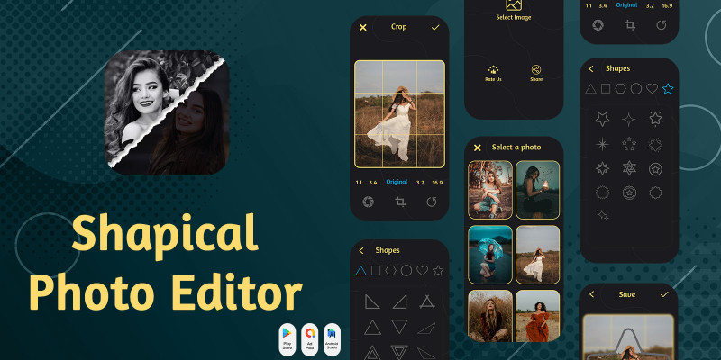 Shapical Photo Editor - Abstracta - Edit Photos