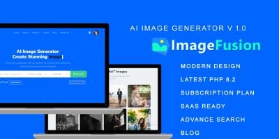 ImageFusion - Ai Image Generator And Gallery SAAS