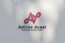 AA letter logo design template Screenshot 2