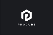 Procube Letter P Logo Screenshot 3