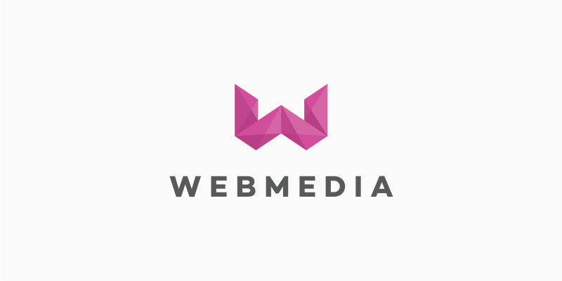 Web media Letter W Logo