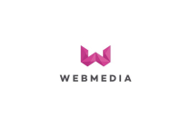 Web media Letter W Logo Screenshot 2