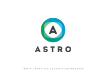 Astro Letter A Logo Screenshot 2