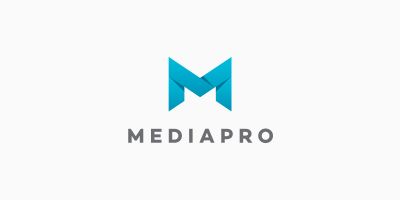 Mediapro Letter M Logo