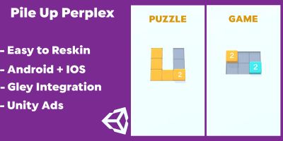 Pile-Up Perplex Puzzle Game Unity