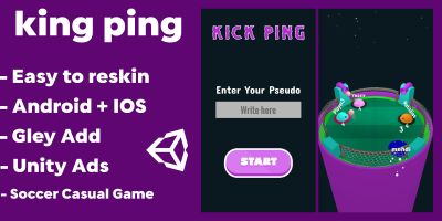 king ping Soccer Game Unity