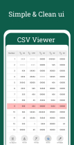 CSV File Reader  - Full Android App Template Screenshot 2