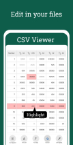 CSV File Reader  - Full Android App Template Screenshot 4