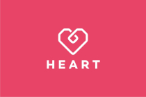 Geometric Heart Logo Screenshot 1