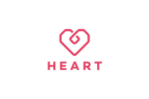 Geometric Heart Logo Screenshot 2