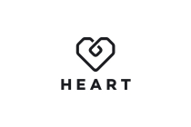 Geometric Heart Logo Screenshot 3