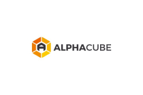 Alpha Cube Letter A Logo Screenshot 1