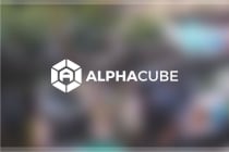 Alpha Cube Letter A Logo Screenshot 2