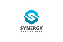 Synergy Letter S Logo Template Screenshot 1