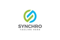 Synchro Letter S Logo Screenshot 1