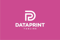 Data Print Letter D P DP PD Logo Screenshot 2