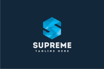 Supreme Letter S Logo Template Screenshot 1