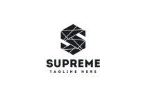 Supreme Letter S Logo Template Screenshot 3