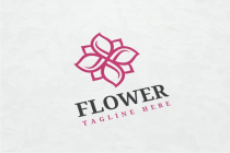 Abstract Flower Logo Screenshot 1