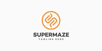 Supermaze Letter S Logo