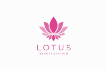 Lotus Flower Vector Logo Screenshot 1