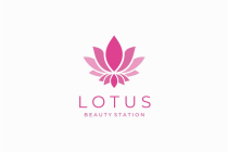 Lotus Flower Vector Logo Screenshot 1