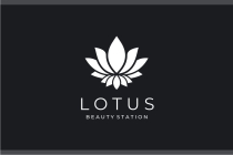 Lotus Flower Vector Logo Screenshot 2