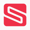 Square Sync Letter S Logo