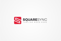 Square Sync Letter S Logo Screenshot 1