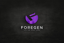 F letter modern logo design template Screenshot 1