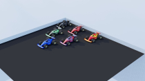 Racing Cars 6 Models - Unity Screenshot 6