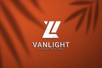 Letter VL modern minimalist logo design template Screenshot 2